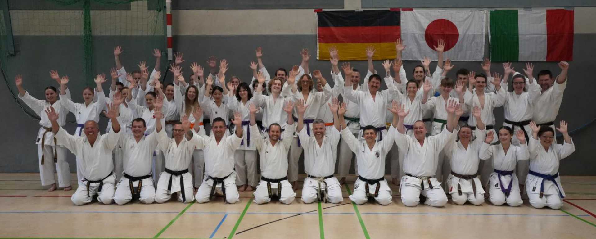 Karate-Weltmeister Dr. Lucio Maurino beim SKD an Pfingsten 2024